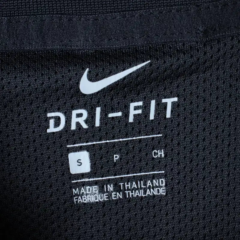 [BUNJANG] Nike Short Sleeve Polo Shirt Soccer Futsal Referee Black / (S) 나이키 반팔 카라 티셔츠 축구 풋살 기능성 심판용 블랙-185D3