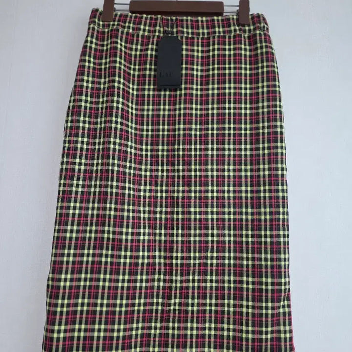 [BUNJANG] LAP Check Pattern H-Line Skirt / LAP체크 패턴 H라인 스커트