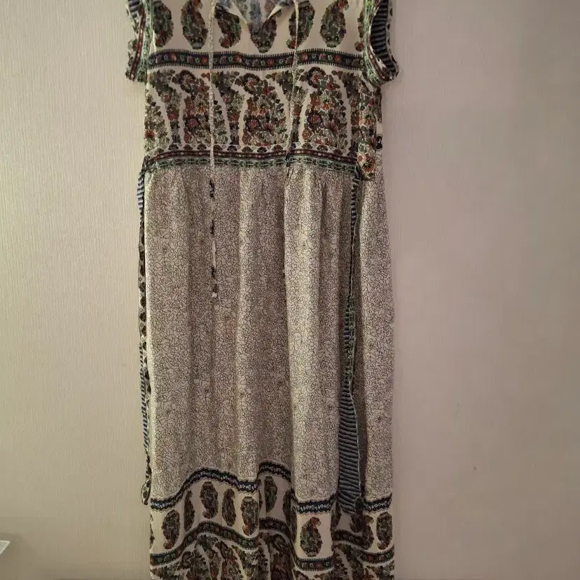 [BUNJANG] Ethnic Print Long Dress / 에스닉 롱 원피스(55초)