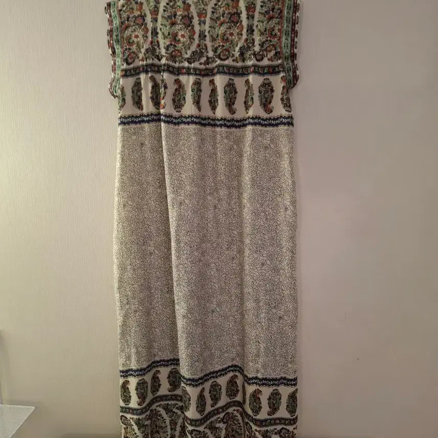 [BUNJANG] Ethnic Print Long Dress / 에스닉 롱 원피스(55초)