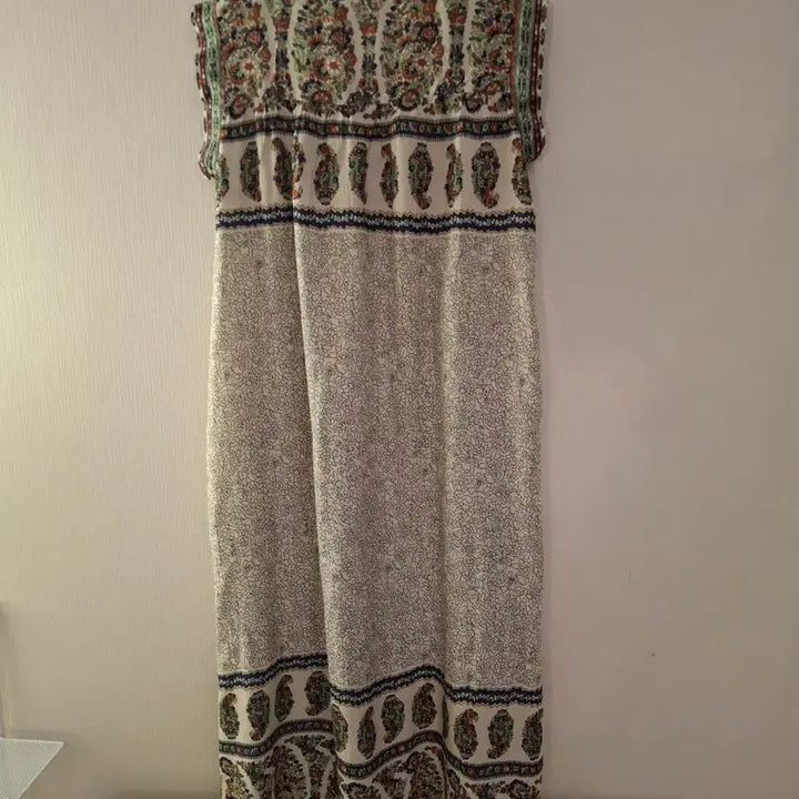 [BUNJANG] Ethnic Print Long Dress / 에스닉 롱 원피스(55초)