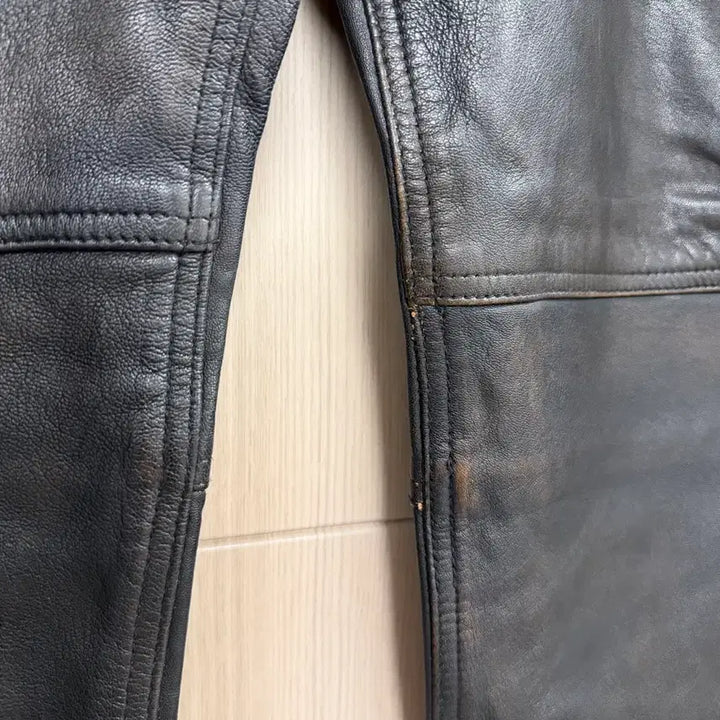 [BUNJANG] H&amp;M Edition Real Leather Biker Pants / H&amp;M 에디션 리얼 레더 바이커 팬츠