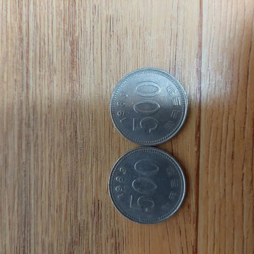 [BUNJANG] 1983 &amp; 1984 500 Won Coin Bundle / 500원 동전 1983년146개/1984년182개
