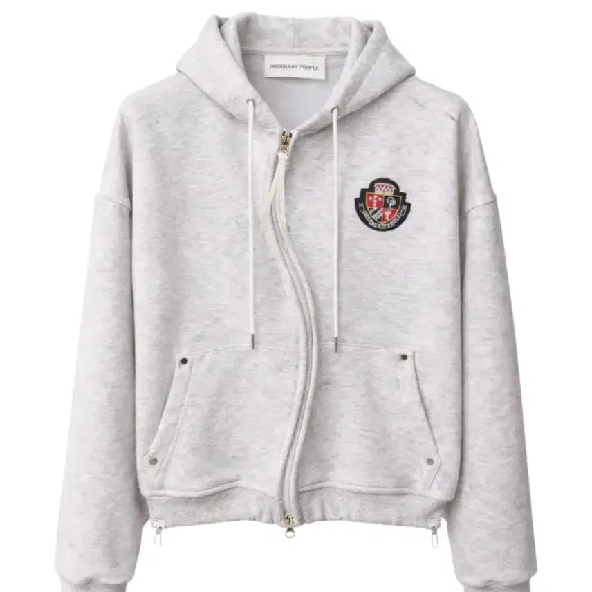 [BUNJANG] Ordinary People Melange Hoodie Zip-Up / Ordinary people 후드집업(MELANGE)