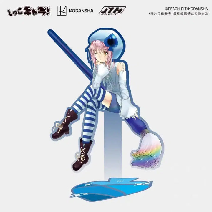 [BUNJANG] Shugo Chara! Amu Acrylic Stand Set (5 Types) / (세트) 캐릭캐릭체인지 아무 아크릴 5종