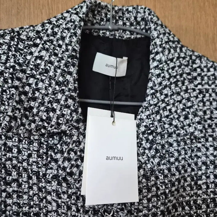 [BUNJANG] aumuu Short Sleeve Tweed Jacket / [새상품] 오뮤(aumuu)반팔트위드자켓
