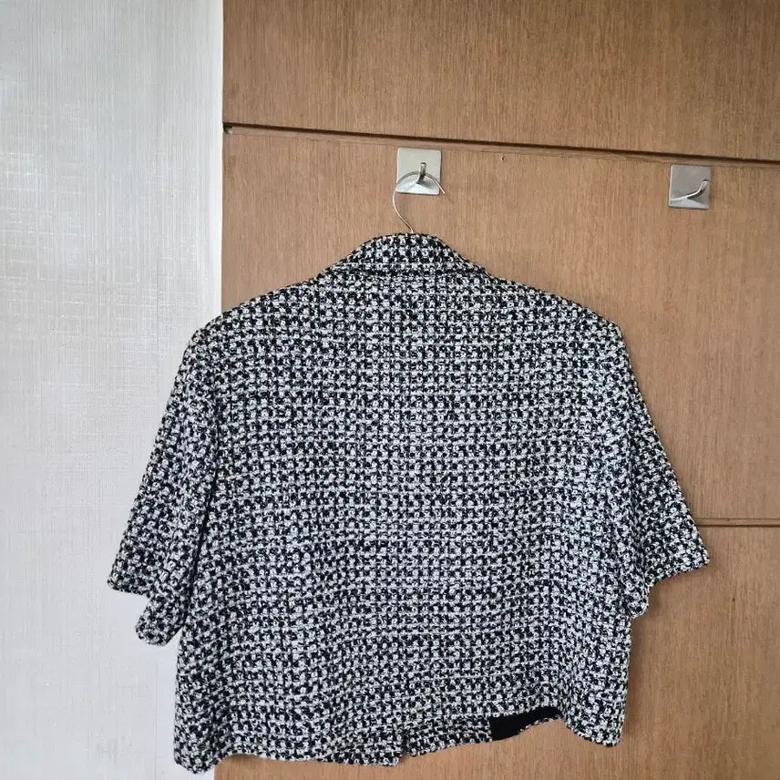 [BUNJANG] aumuu Short Sleeve Tweed Jacket / [새상품] 오뮤(aumuu)반팔트위드자켓