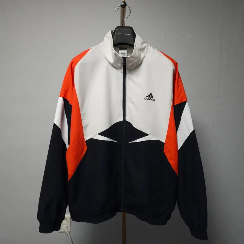 [BUNJANG] Adidas Colorblock Windbreaker Jacket / 105 ) 아디다스 컬러블록 바람막이 자켓