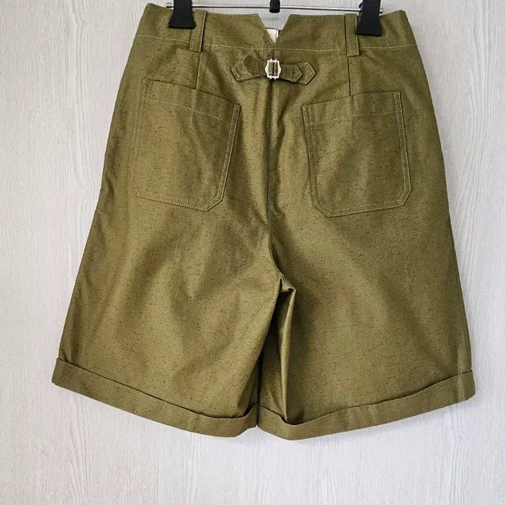 [BUNJANG] High Quality 5-Length Pleated Shorts (New) / 르로브 M핀턱반바지5부
