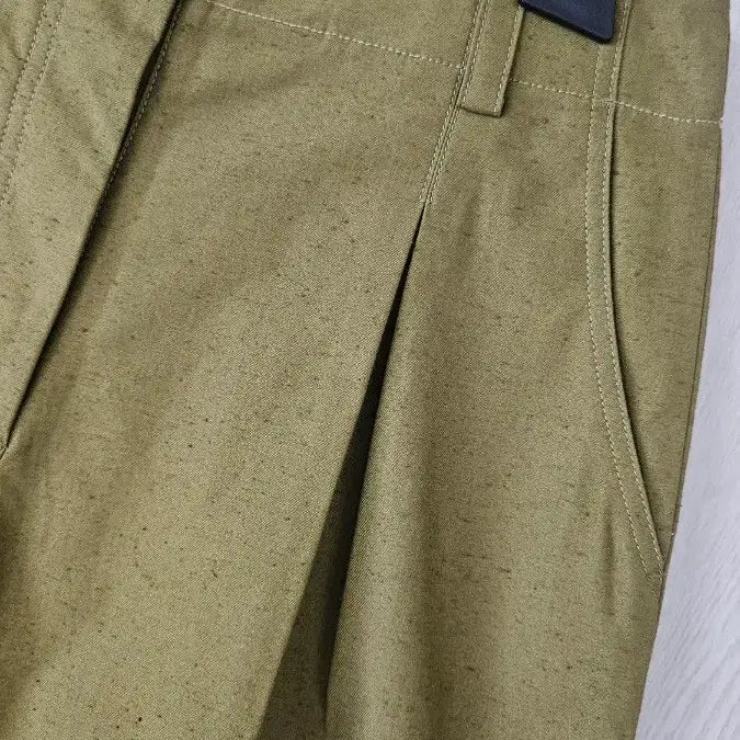 [BUNJANG] High Quality 5-Length Pleated Shorts (New) / 르로브 M핀턱반바지5부