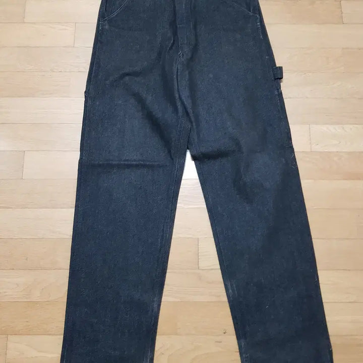[BUNJANG] Gung Ho Black Jean Painter Pants (32) / 궁호블랙진페인터바지32
