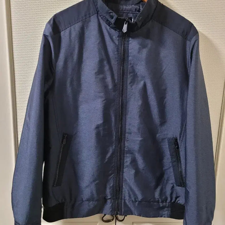 [BUNJANG] Franco Ferraro Quilted Blouson Jacket Navy Size 100 / 프랑코페라로 블루종 점퍼 봄버 보머 자켓 100 사이즈 네이비