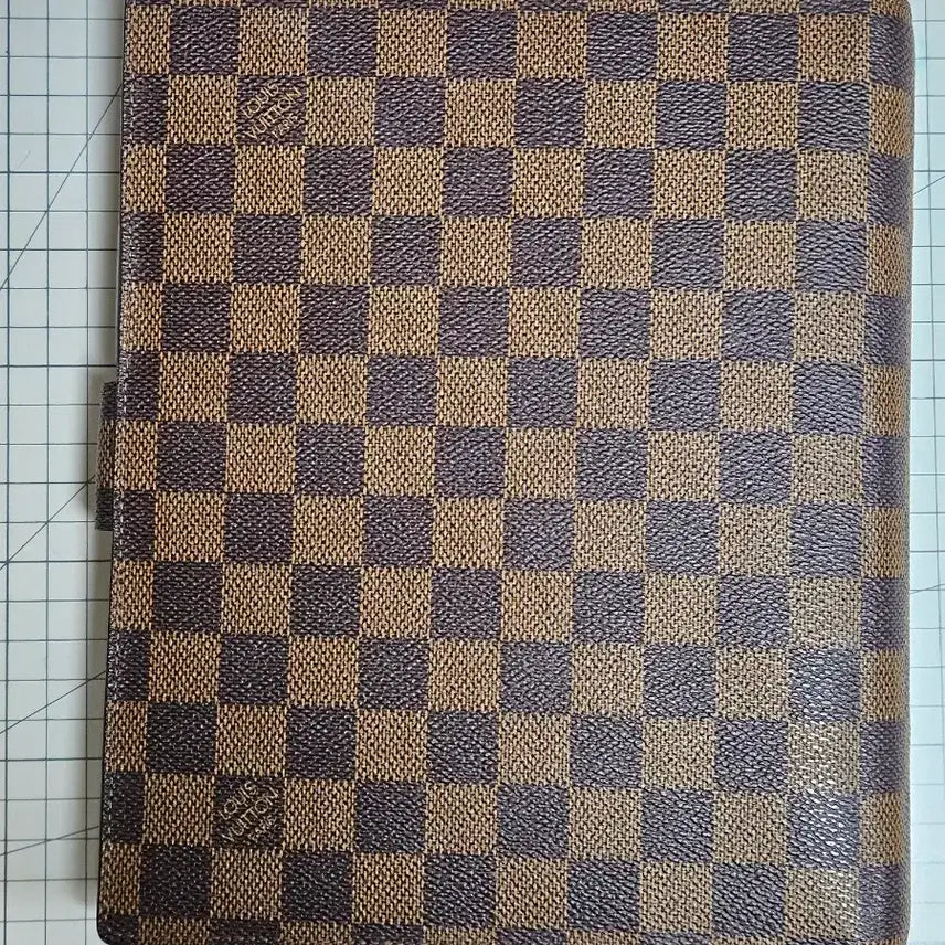 [BUNJANG] Louis Vuitton Damier Agenda Large Notebook Cover / 정품>루이비통 다미에 다이어리 아젠다 라지