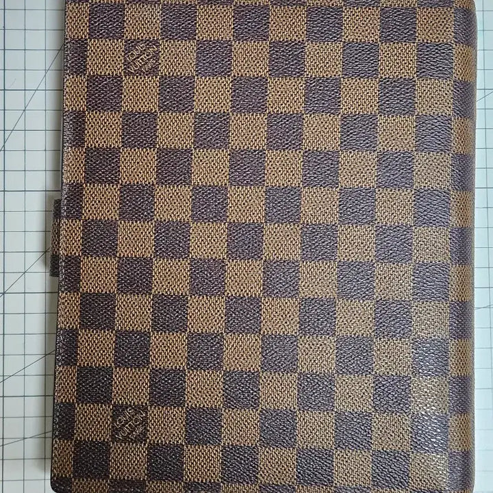 [BUNJANG] Louis Vuitton Damier Agenda Large Notebook Cover / 정품>루이비통 다미에 다이어리 아젠다 라지