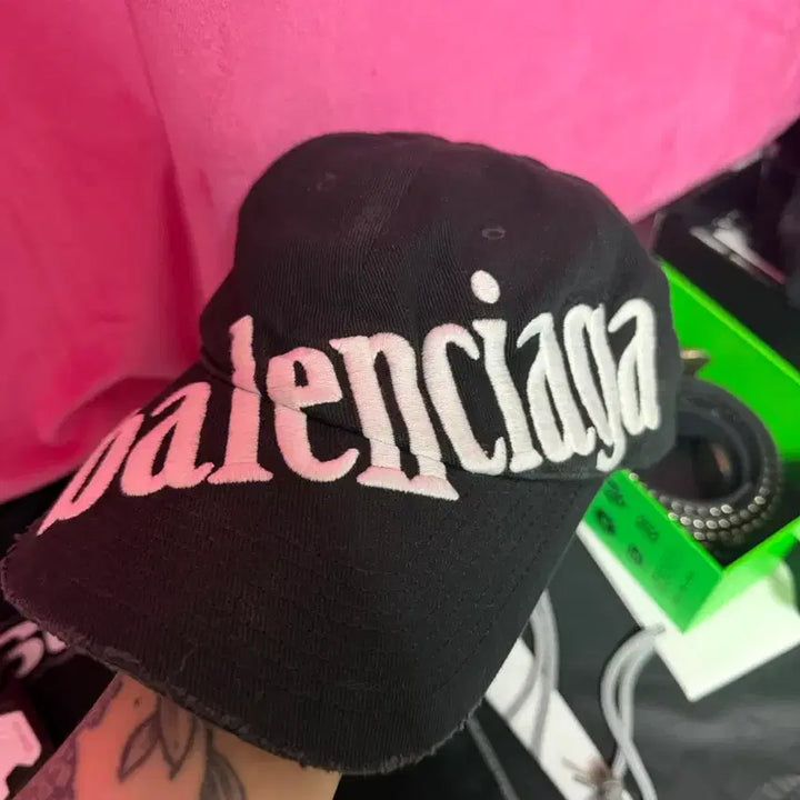 [BUNJANG] Balenciaga Diagonal Ball Cap / [L] 발렌시아가 다이애그널 볼캡