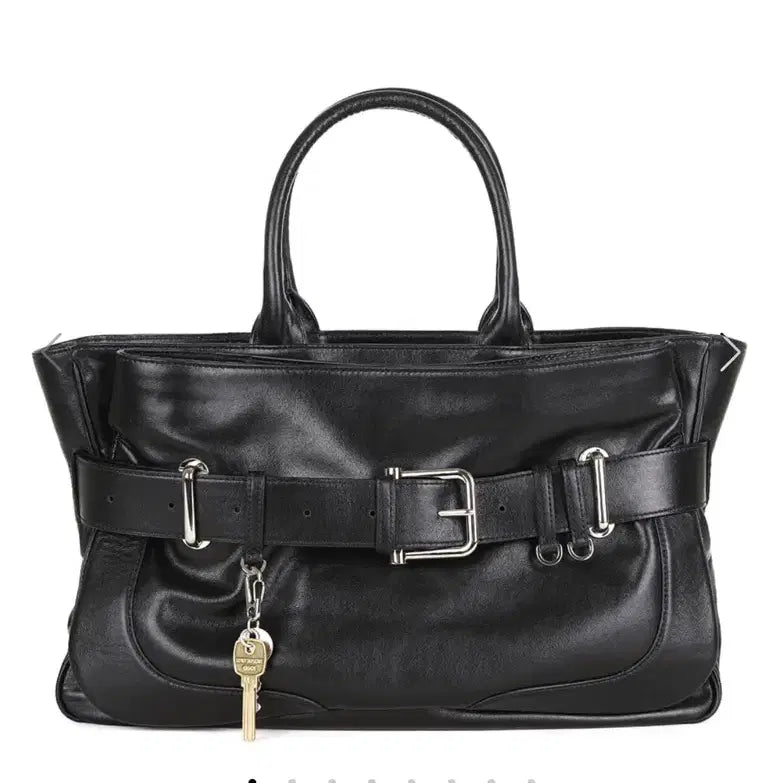 [SOLD OUT] 오소이 토트 브로클 스톤 블랙 osoi tote brocle black