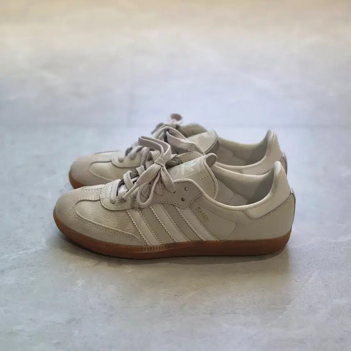 [BUNJANG] Adidas Samba OG Aluminium Chalk White / 아디다스 삼바 OG 알루미늄 초크 화이트