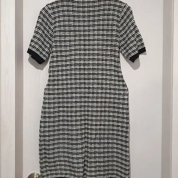 [BUNJANG] ROEM Tweed Short Sleeve Dress / 로엠 트위드 반팔 원피스
