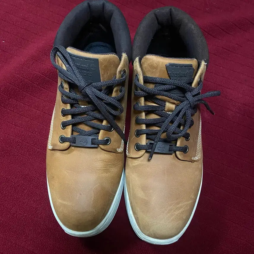 [BUNJANG] Timberland Brown Casual Shoes / 팀버랜드 브라운 캐주얼화