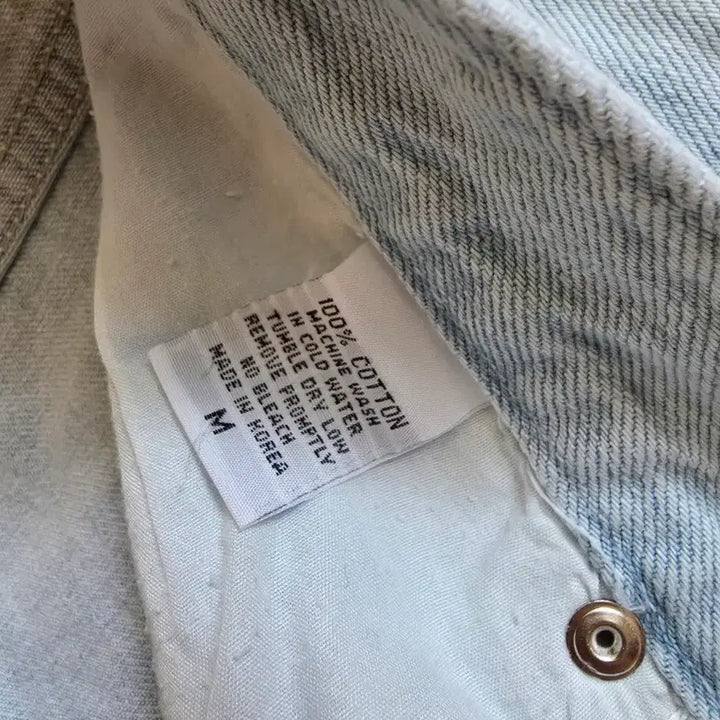 [BUNJANG] Unbranded Straight Leg Jeans / 연청 통넓은 일자진 새거 28정도