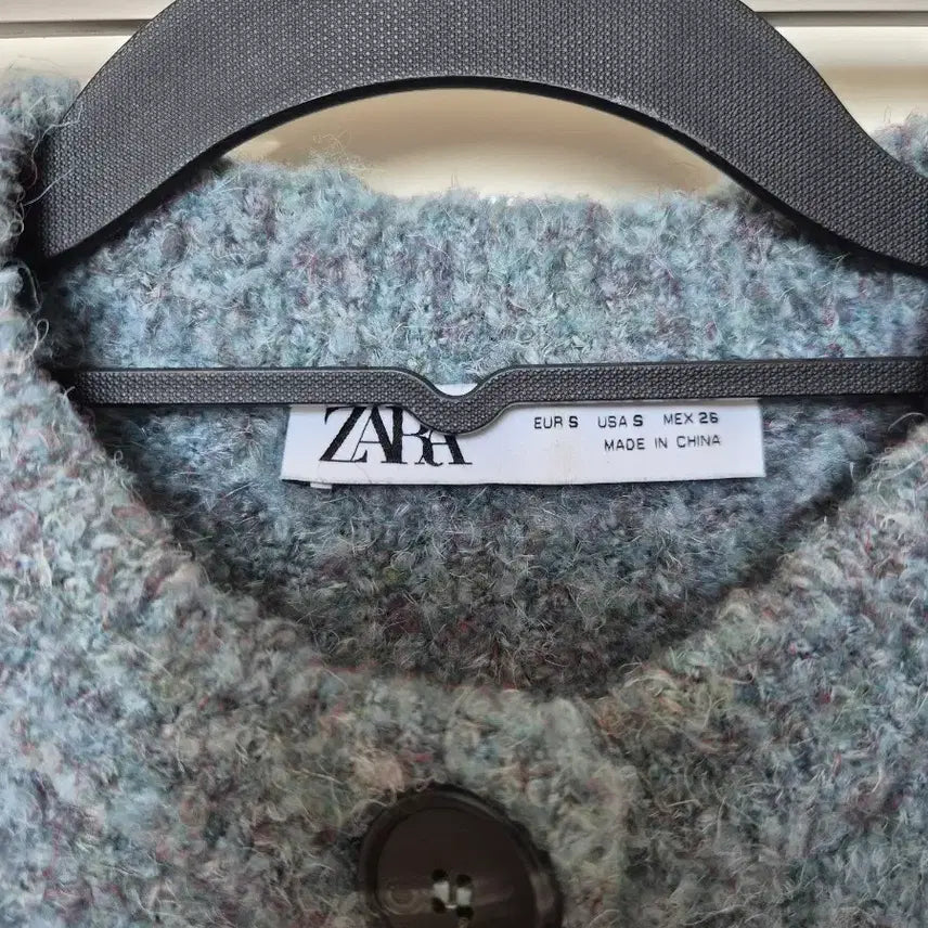 [BUNJANG] Zara Cropped Knit Cardigan / 자라 크롭 니트가디건