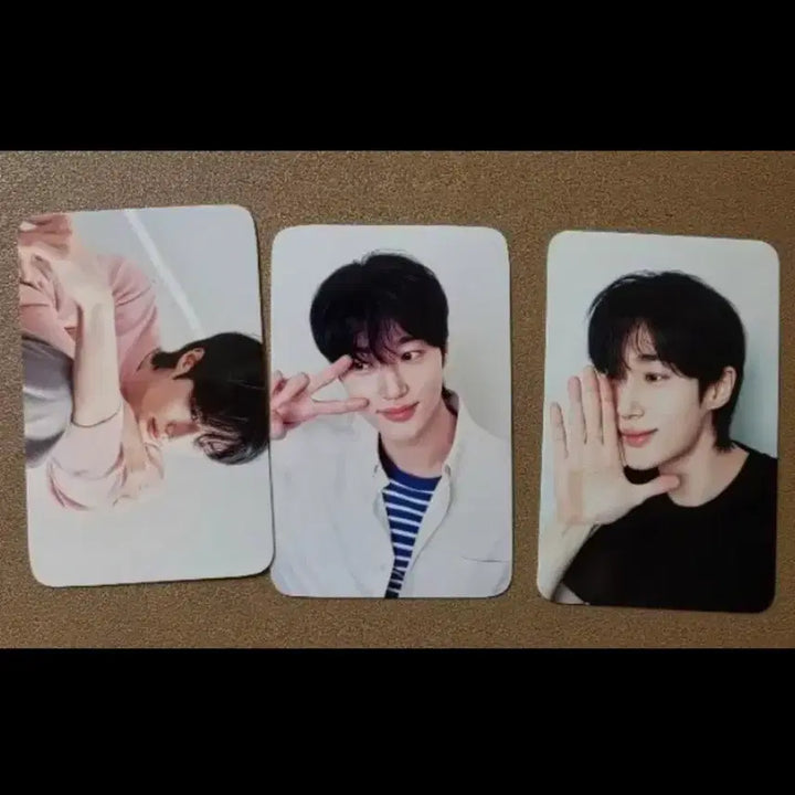 [BUNJANG] Byeon Woo Seok Giordano New Photocard Set / 변우석 지오다노 신상 포카 3장