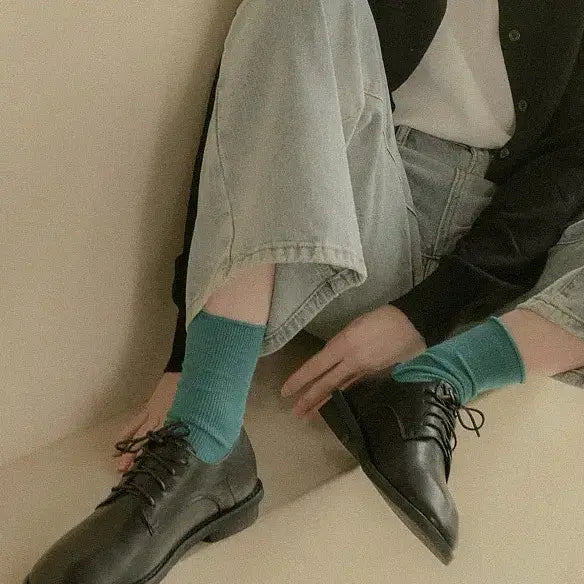 [BUNJANG] Florida Studio Daily Lily Cowhide Derby Shoes FL4124 / 플로리다스튜디오 데이릴리 소가죽 더비 슈즈
