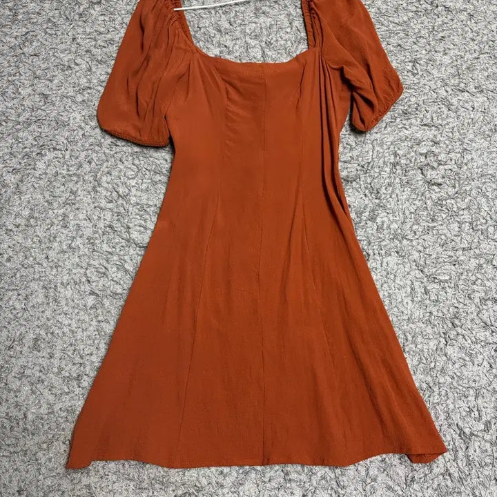 [BUNJANG] And Other Stories Puff Sleeve Square Neck Midi Dress / 앤아더스토리 퍼프 원피스