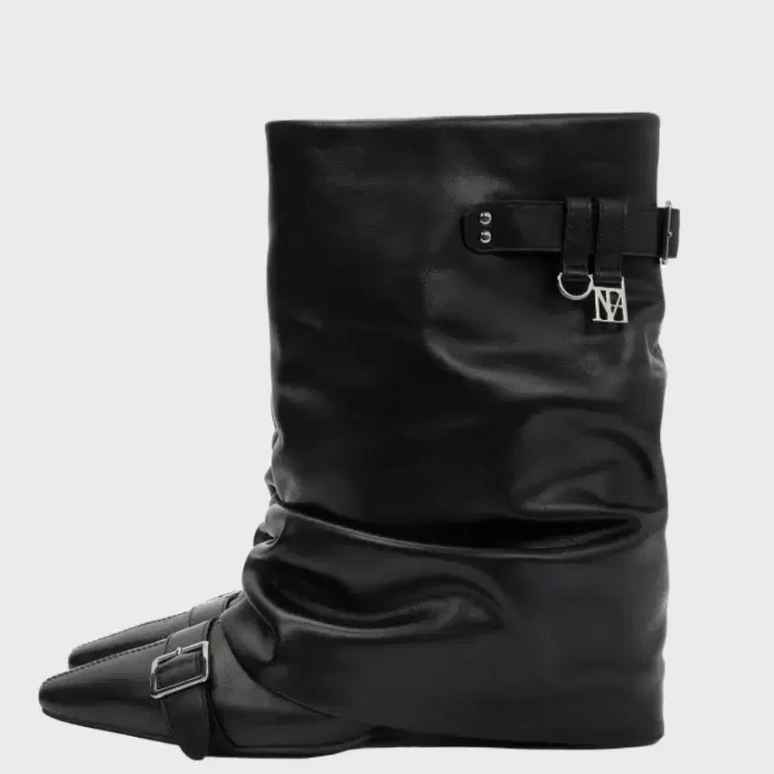 [BUNJANG] Trimming Birds Buckle Boots Sneakers (Size 230) / (230)트리밍버드 부츠 신발 스니커즈 Buckle boots
