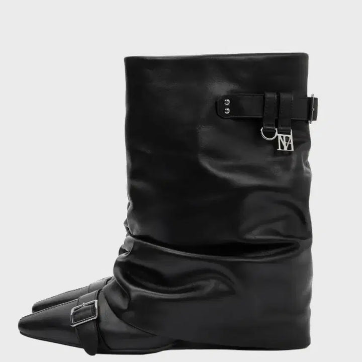 [BUNJANG] Trimming Birds Buckle Boots Sneakers (Size 230) / (230)트리밍버드 부츠 신발 스니커즈 Buckle boots