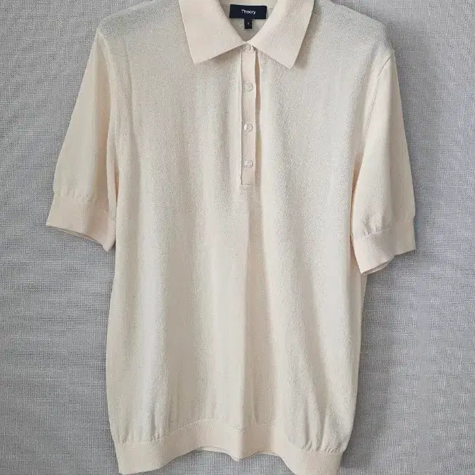 [BUNJANG] Theory Bristol Collar Knit Top / 띠어리 브리스톨 카라 니트