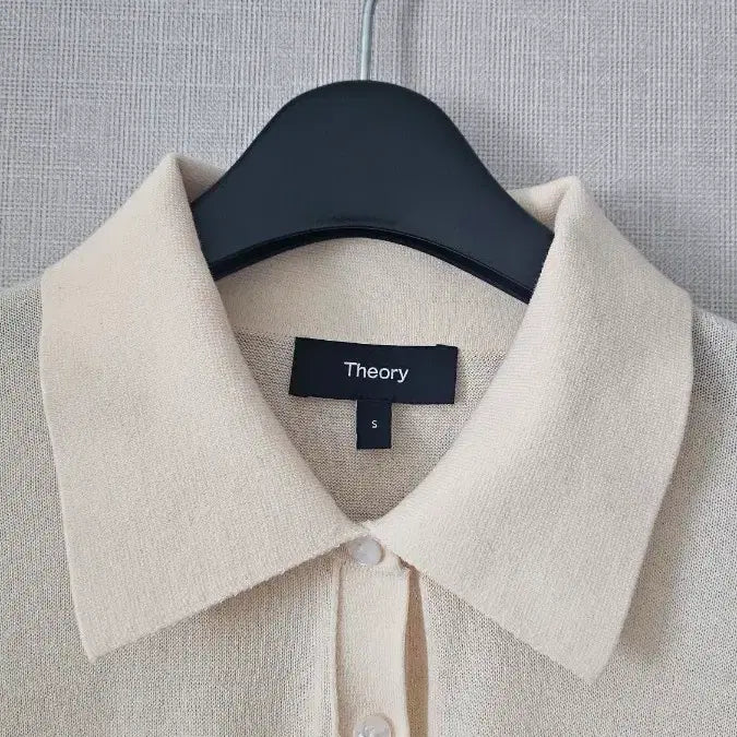 [BUNJANG] Theory Bristol Collar Knit Top / 띠어리 브리스톨 카라 니트