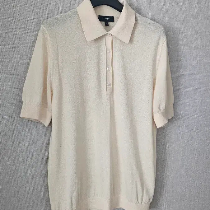 [BUNJANG] Theory Bristol Collar Knit Top / 띠어리 브리스톨 카라 니트