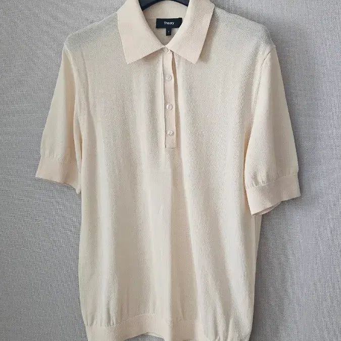 [BUNJANG] Theory Bristol Collar Knit Top / 띠어리 브리스톨 카라 니트