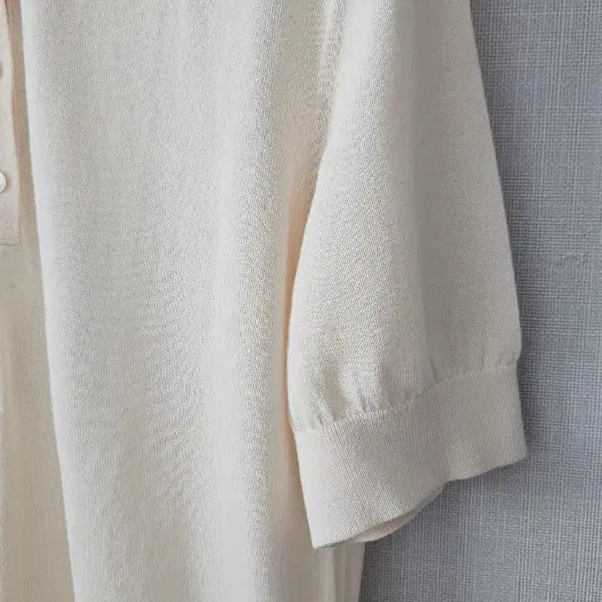 [BUNJANG] Theory Bristol Collar Knit Top / 띠어리 브리스톨 카라 니트