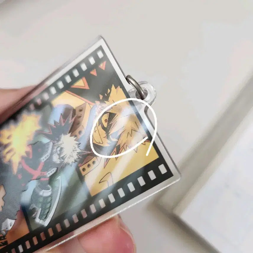 [BUNJANG] My Hero Academia Katsuki Bakugo Acrylic Keychain / 나히아 히로아카 바쿠고 아크릴키링