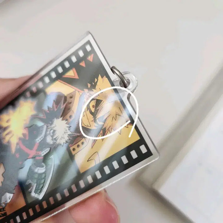 [BUNJANG] My Hero Academia Katsuki Bakugo Acrylic Keychain / 나히아 히로아카 바쿠고 아크릴키링