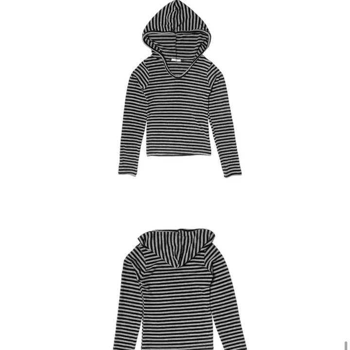 [BUNJANG] Anyone More Hood Knit T-shirt / 애니원모어 후드 니트 티셔츠 그레이