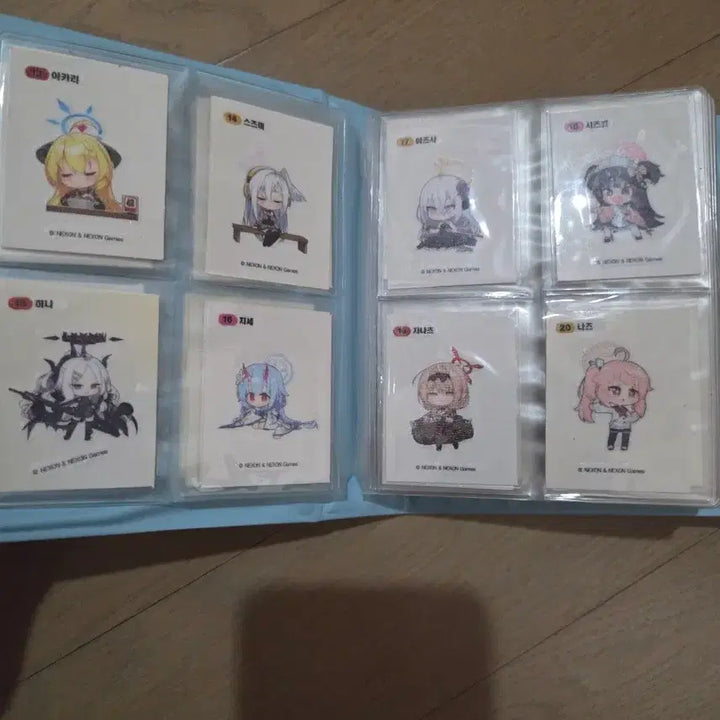 [BUNJANG] Blue Archive Tteokbokki Sticker Full Collection / 블루아카이브 띠부씰 올컬렉 팝니다