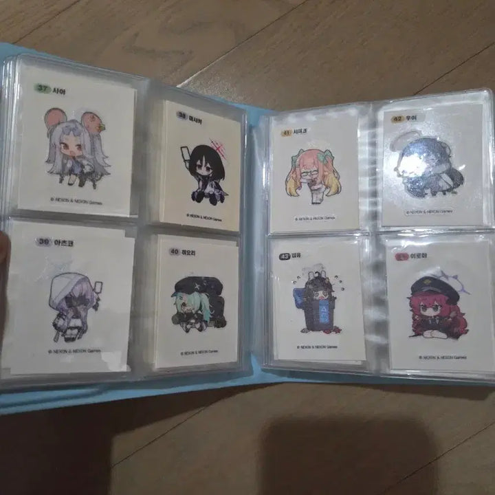 [BUNJANG] Blue Archive Tteokbokki Sticker Full Collection / 블루아카이브 띠부씰 올컬렉 팝니다
