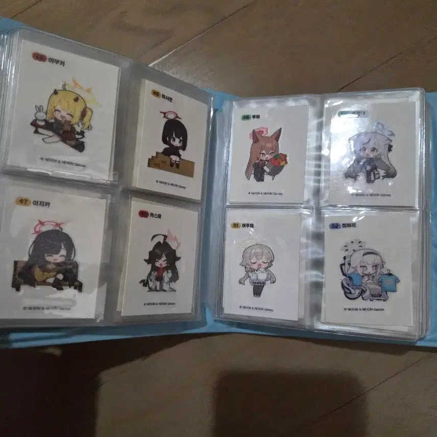 [BUNJANG] Blue Archive Tteokbokki Sticker Full Collection / 블루아카이브 띠부씰 올컬렉 팝니다