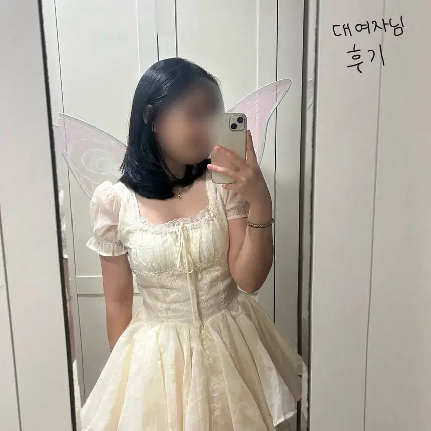 [BUNJANG] Fairy Tinkerbell Graduation Dress Rental / 요정 팅커벨 졸업사진 대여