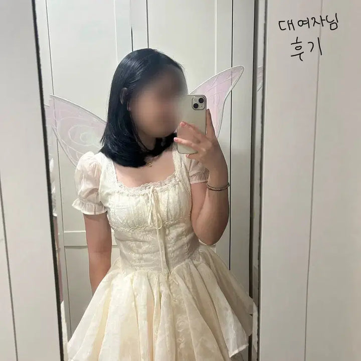 [BUNJANG] Fairy Tinkerbell Graduation Dress Rental / 요정 팅커벨 졸업사진 대여