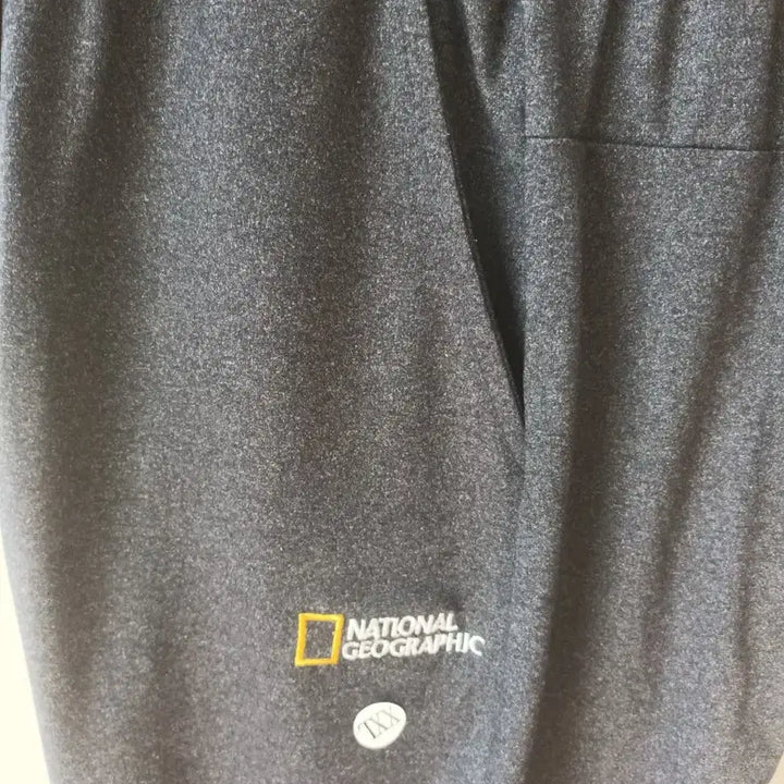 [BUNJANG] National Geographic Spring/Fall Jogger Cotton Pants XXL Charcoal Grey / 내셔널지오그래픽 춘추용  조거타잎 면바지 XXL 재색 새상품