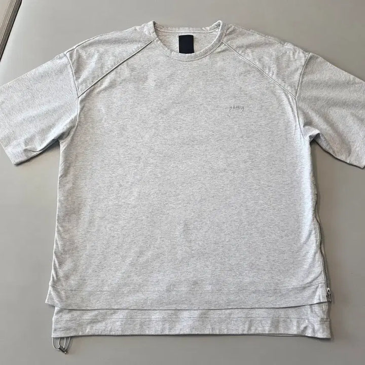 [BUNJANG] JUUN.J Light Gray Short-Sleeve T-Shirt / juunj 라이트 그레이 반팔 티셔츠