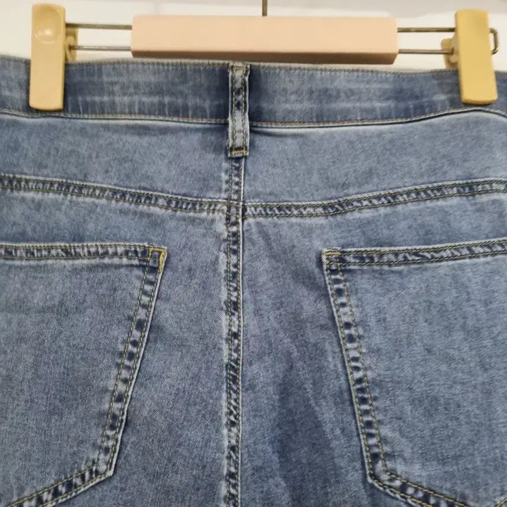 [BUNJANG] Tencel Spandex Banded Cotton Pants (Size 88) / 여름 시원한 . 텐셀. 스판 밴딩 면 통바지. 새상품. 88사이즈