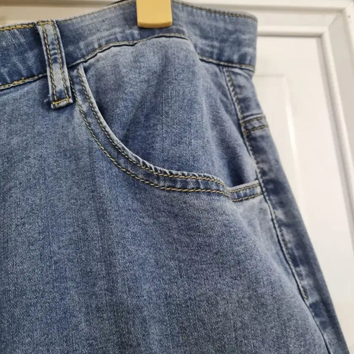 [BUNJANG] Tencel Spandex Banded Cotton Pants (Size 88) / 여름 시원한 . 텐셀. 스판 밴딩 면 통바지. 새상품. 88사이즈