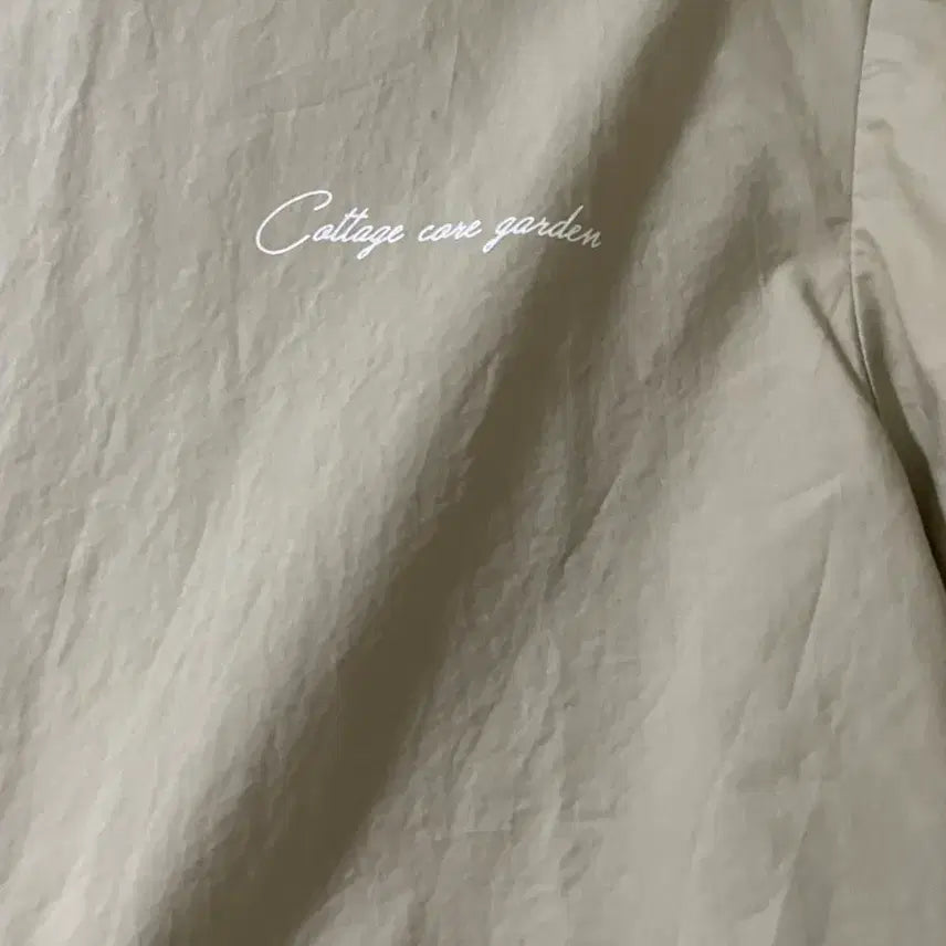 [BUNJANG] Juicy Judy Beige Short Sleeve Shirt Dress / 쥬시쥬디 베이지색 반팔 셔츠 원피스