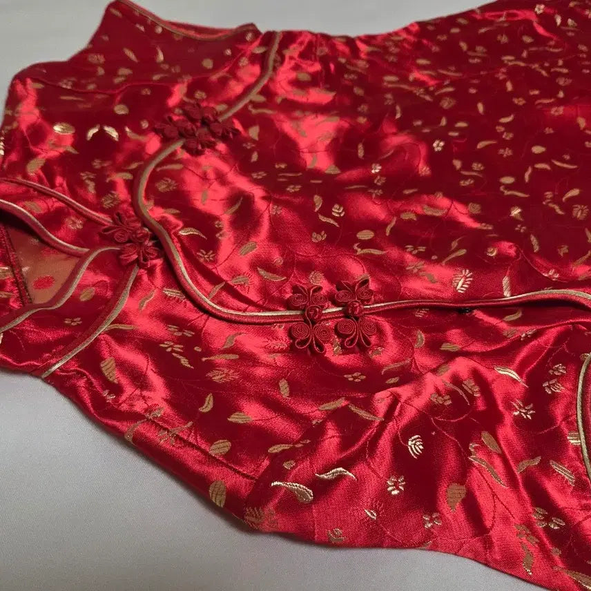 [SOLD OUT] 꽃무늬 고급 치파오 55사이즈