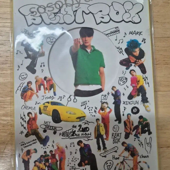 [BUNJANG] NCT Dream Jeno Beatbox Postcard Book / (미개봉)NCT 드림 Beatbox 엽서북_제노
